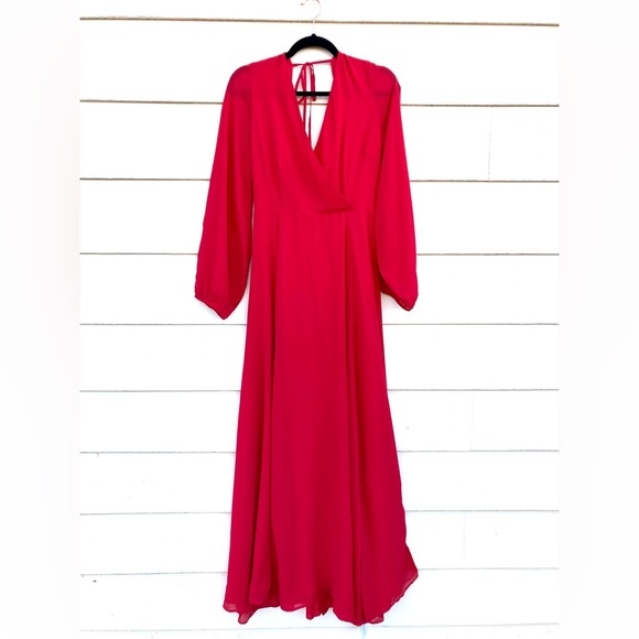 NWT Yumi Kim Red Love Affair Backless Maxi Dress - Picture 4 of 12